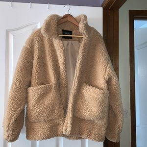 Never worn teddy bear Fur coat